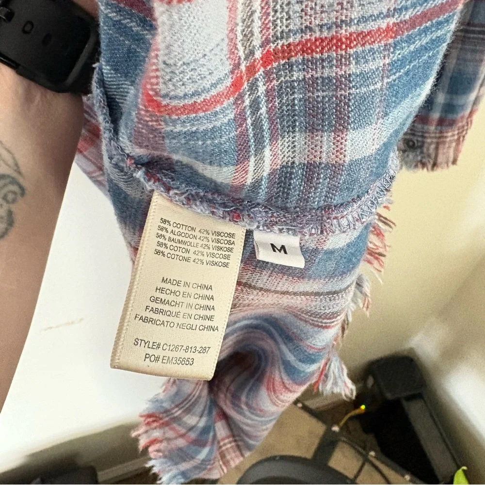 Anthropologie | Cloth & Stone Plaid Dress | - Picture 9 of 10